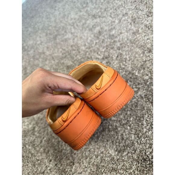 Nike Air Force 1 Lover XX Slip on Shoes Cinder Orange Womens Size 8.5 Mules - Picture 12 of 14